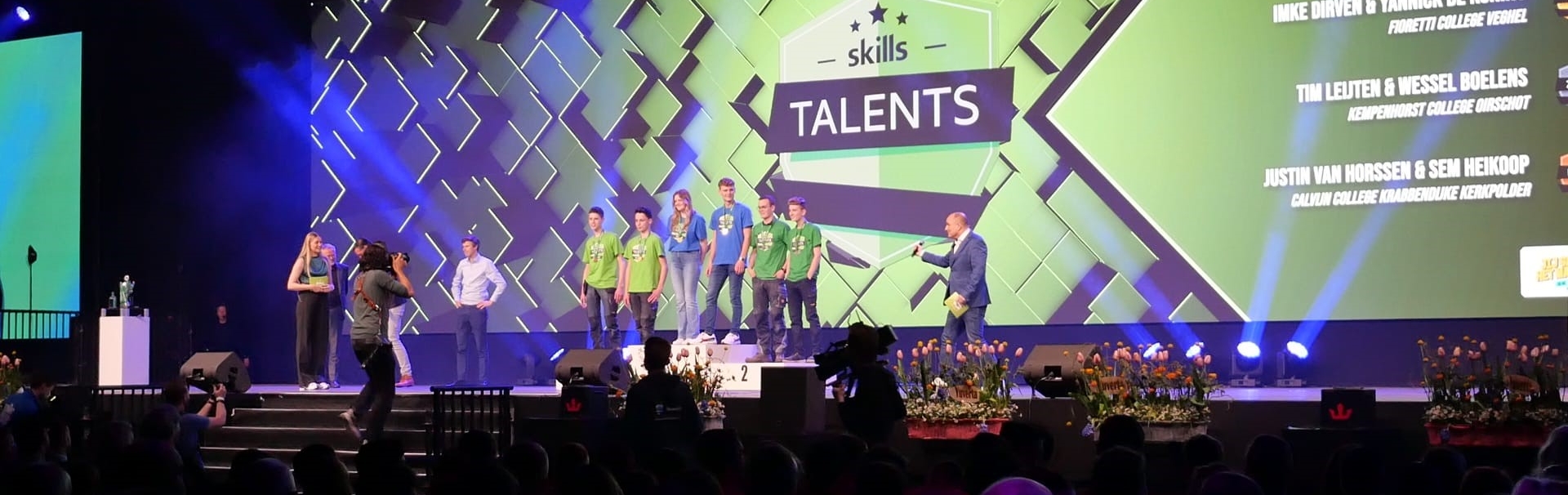 Skills talent podium